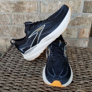 Brooks Glycerin GTS22 BLACK  BLUE Running Sneakers (M 12D) walking Shoes